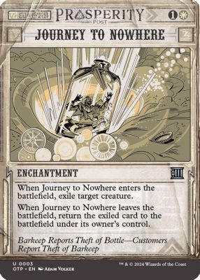  Journey to Nowhere:  A Tale Woven With Threads of Hope and Desolation